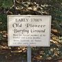 Old Pioneer Burying Ground