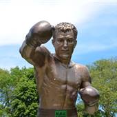 The Rocky Marciano Statue
