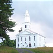 Blandford Massachusetts Historic Meetinghouse "The White Church"