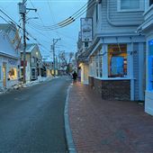 Provincetown at night