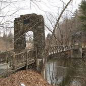Ice Glen Bridge, Stockbridge